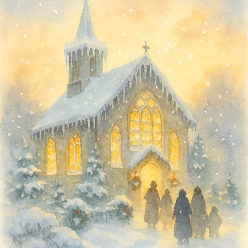 Icicle Cathedral Eve paint by number