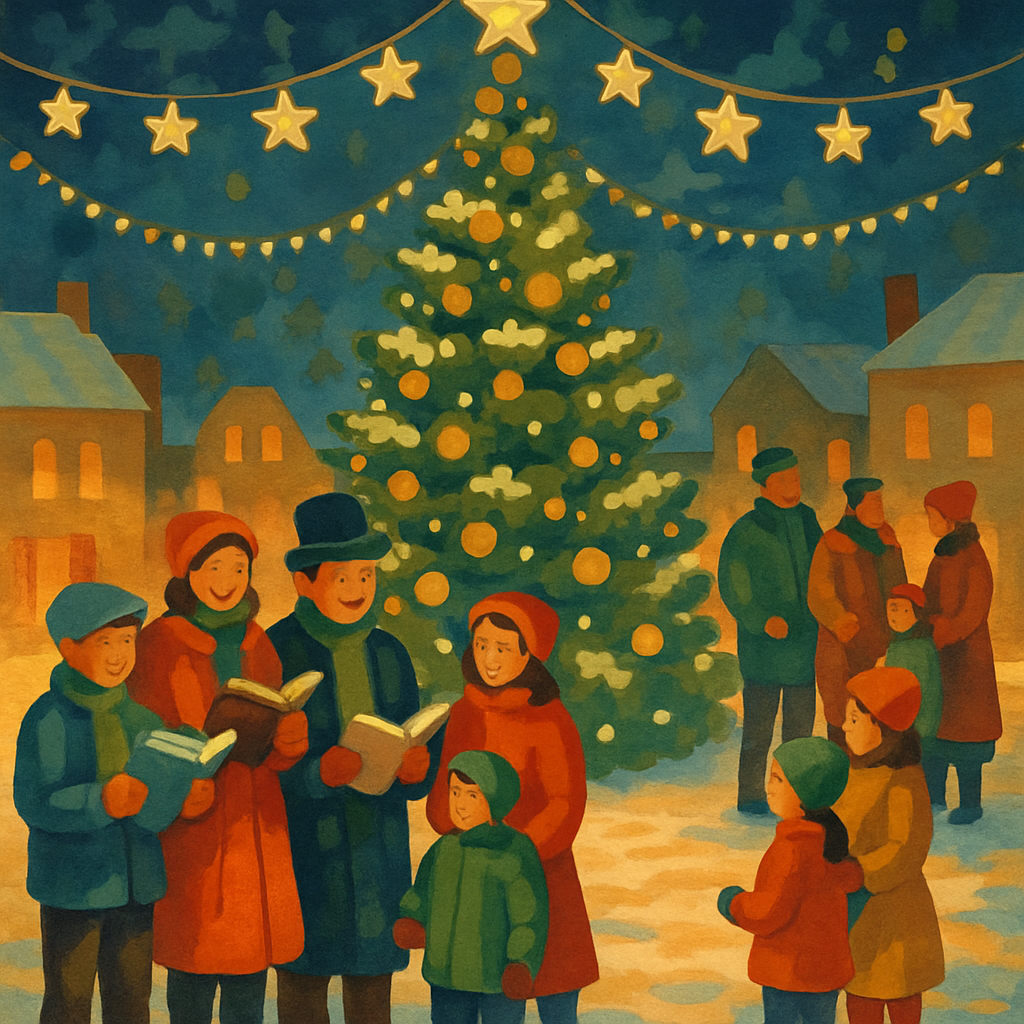 Stars Over The Square painting number kit