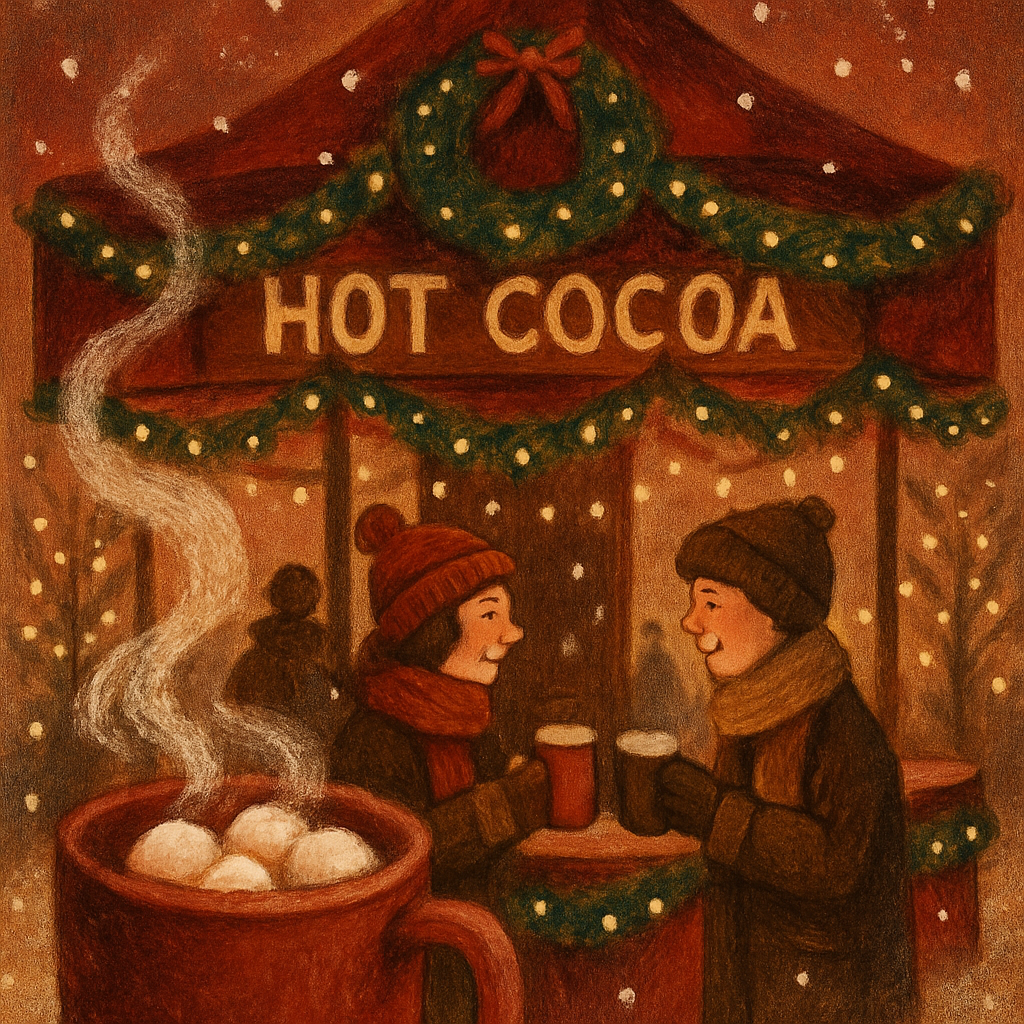 Crimson Cocoa Carousel Numbered painting kits