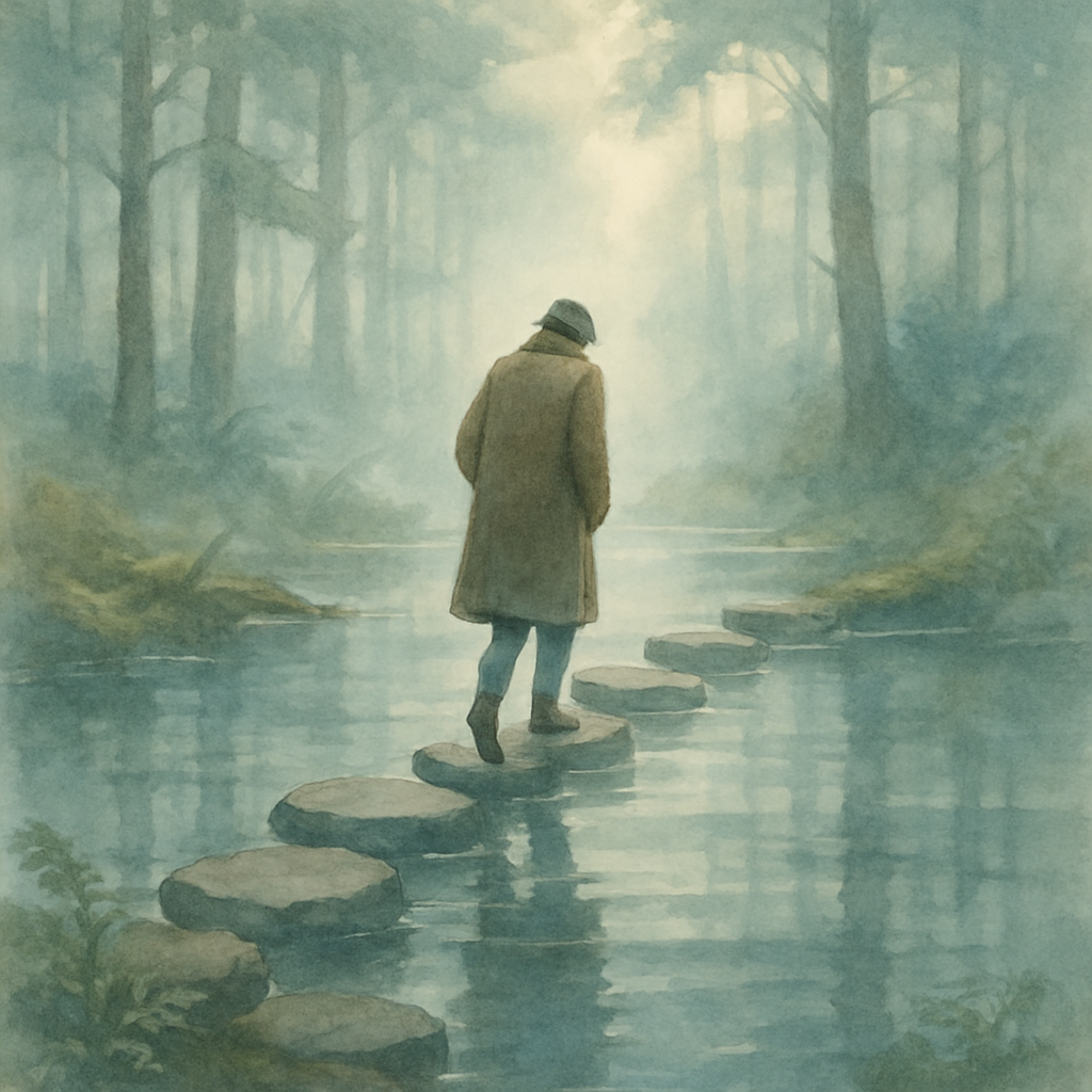 Mistwalker Pond paint by numbers