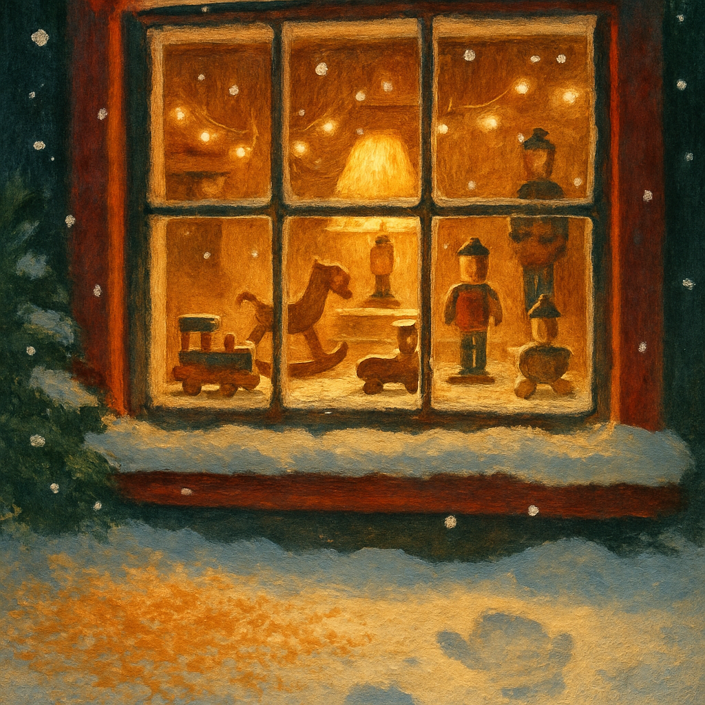 Toymaker Workshop Window paint by color