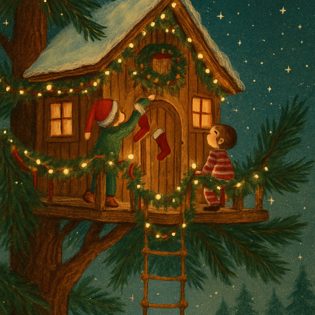 Evergreen Treehouse Eve Paint by numbers kits