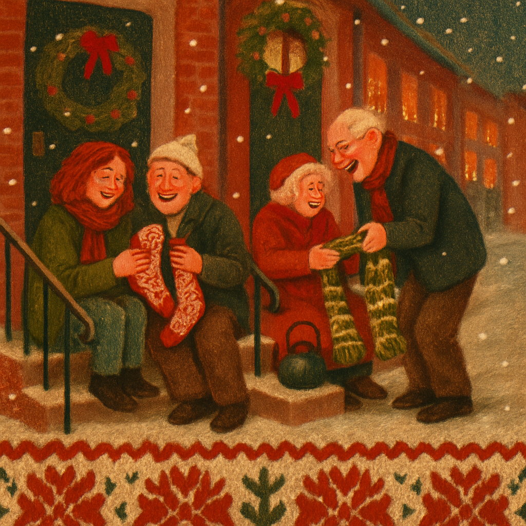 Warm Sock Exchange Numbered painting kits