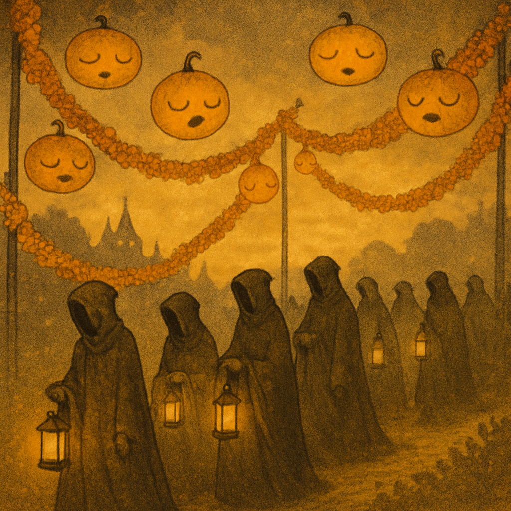 Marigold Lane And Phantom Choir Numbered painting kits