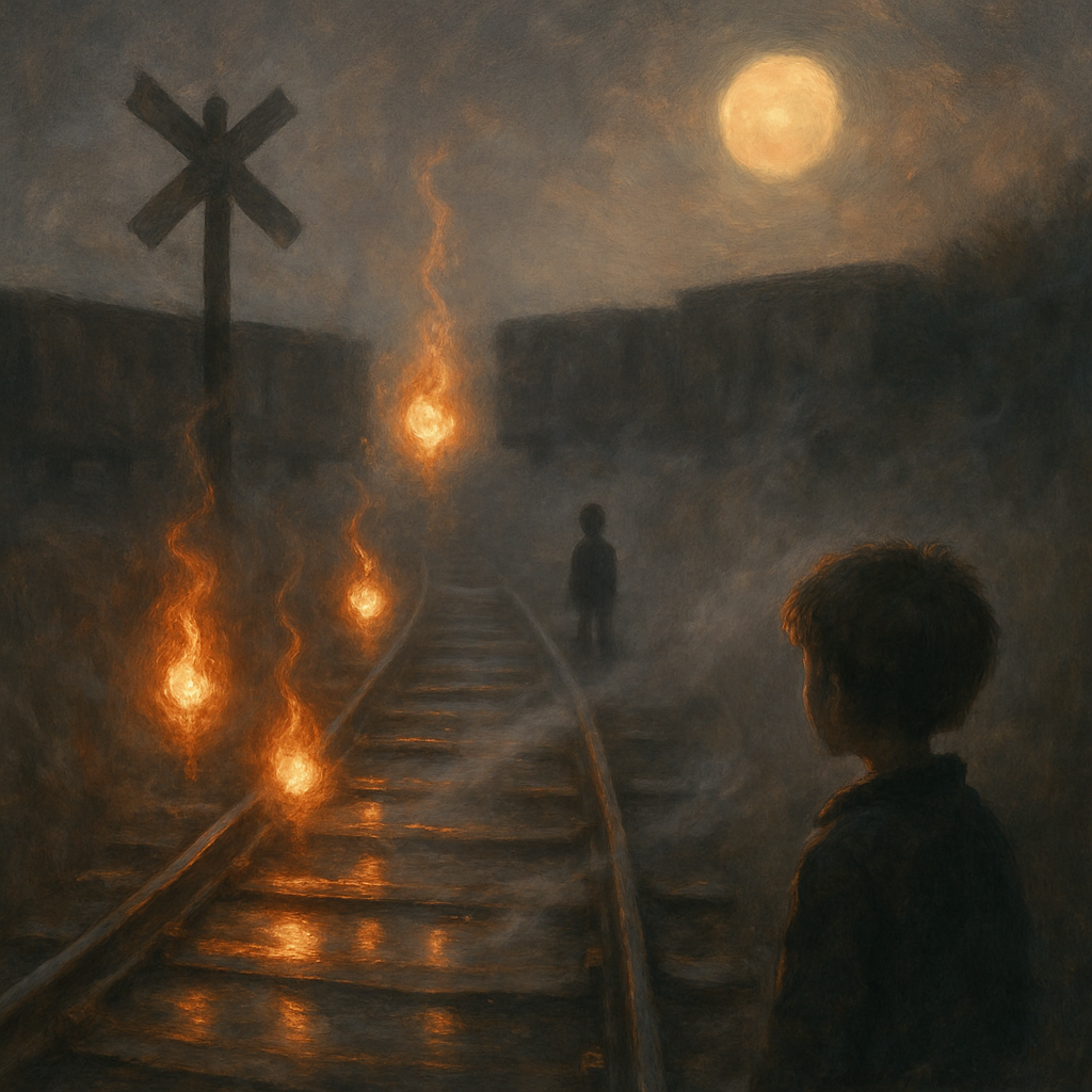Will-o-Wisp Railway Crossing paint by color