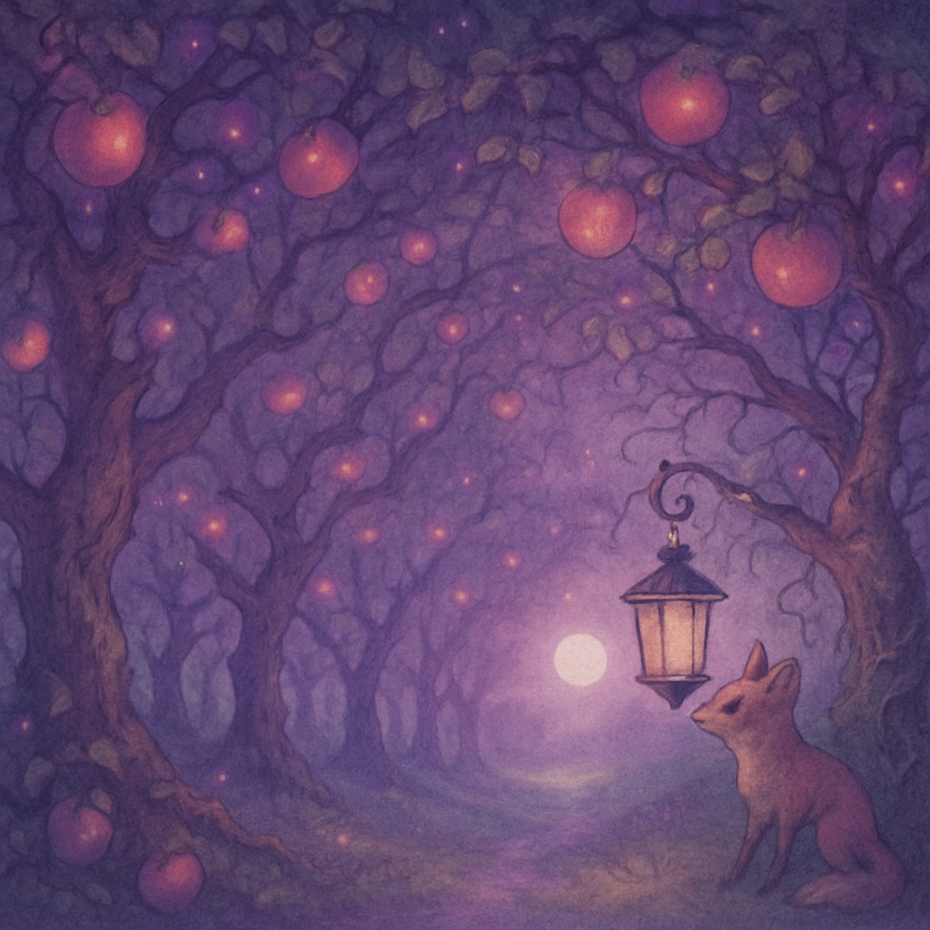 Enchanted Orchard Eve Numbered painting kits