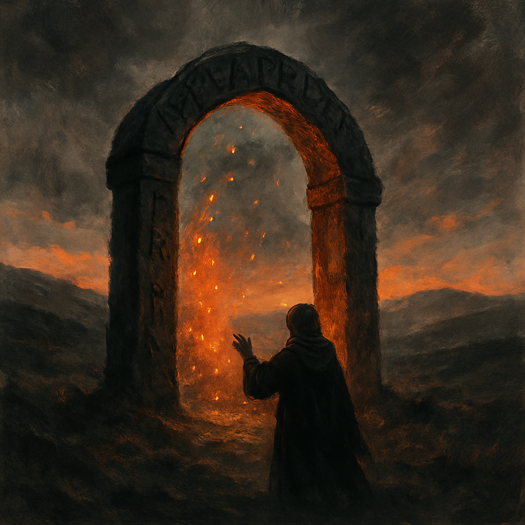 The Ember Gate paint by color