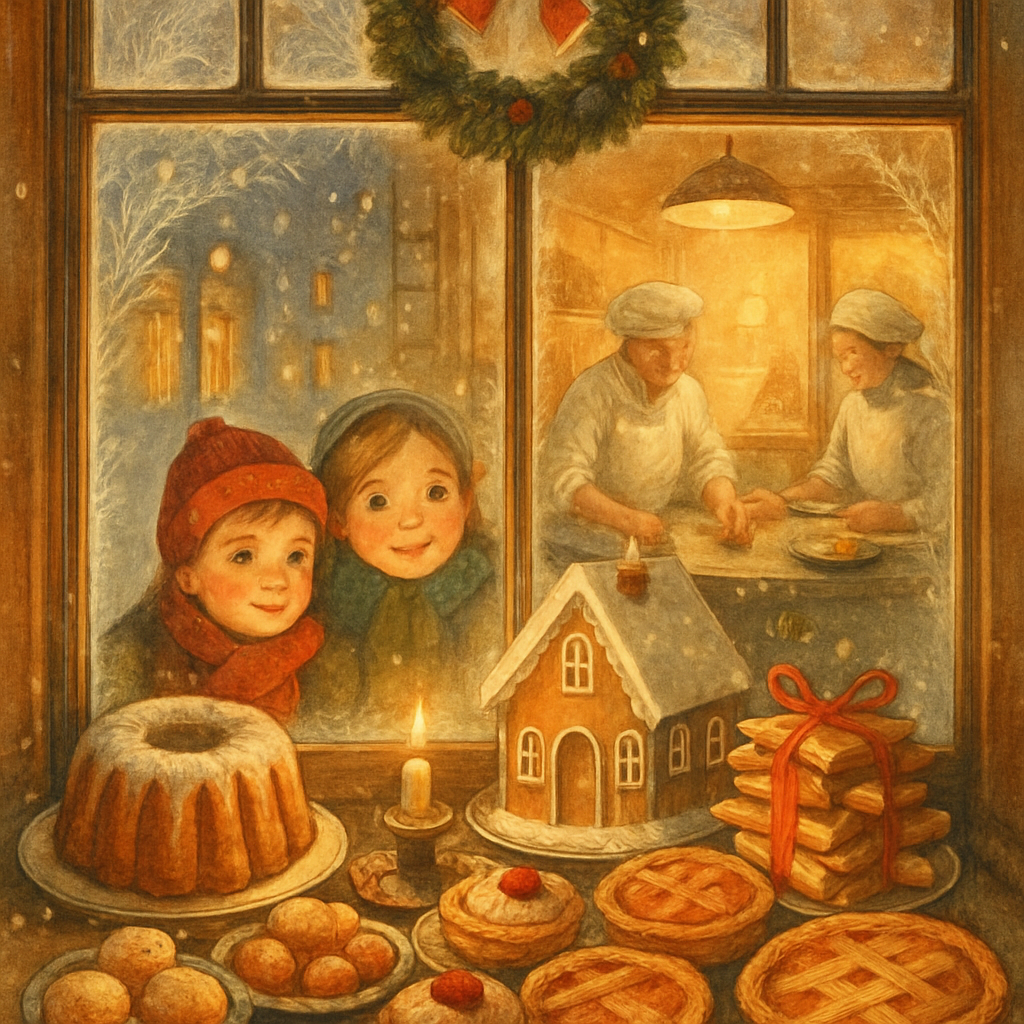 Icicle Window Bakery painting number kit