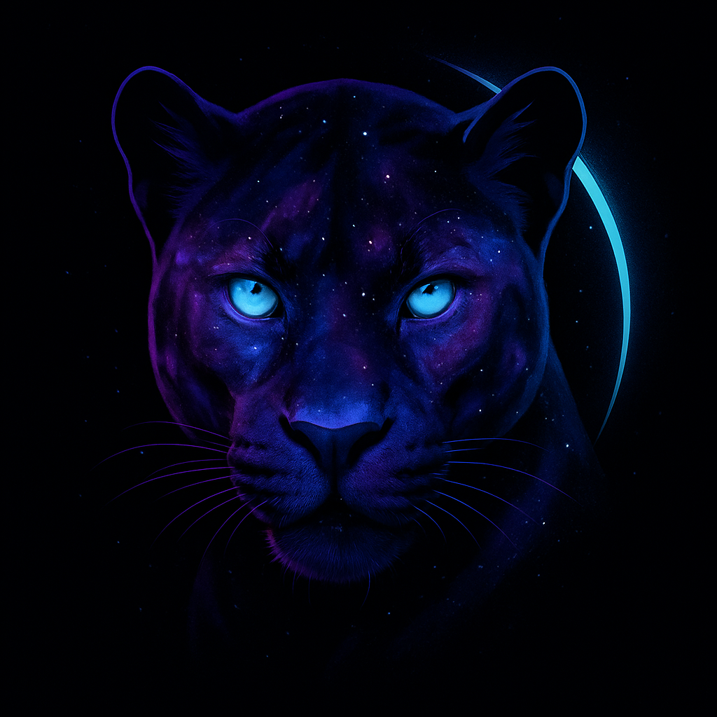 Galaxy Panther Eclipse painting number kit