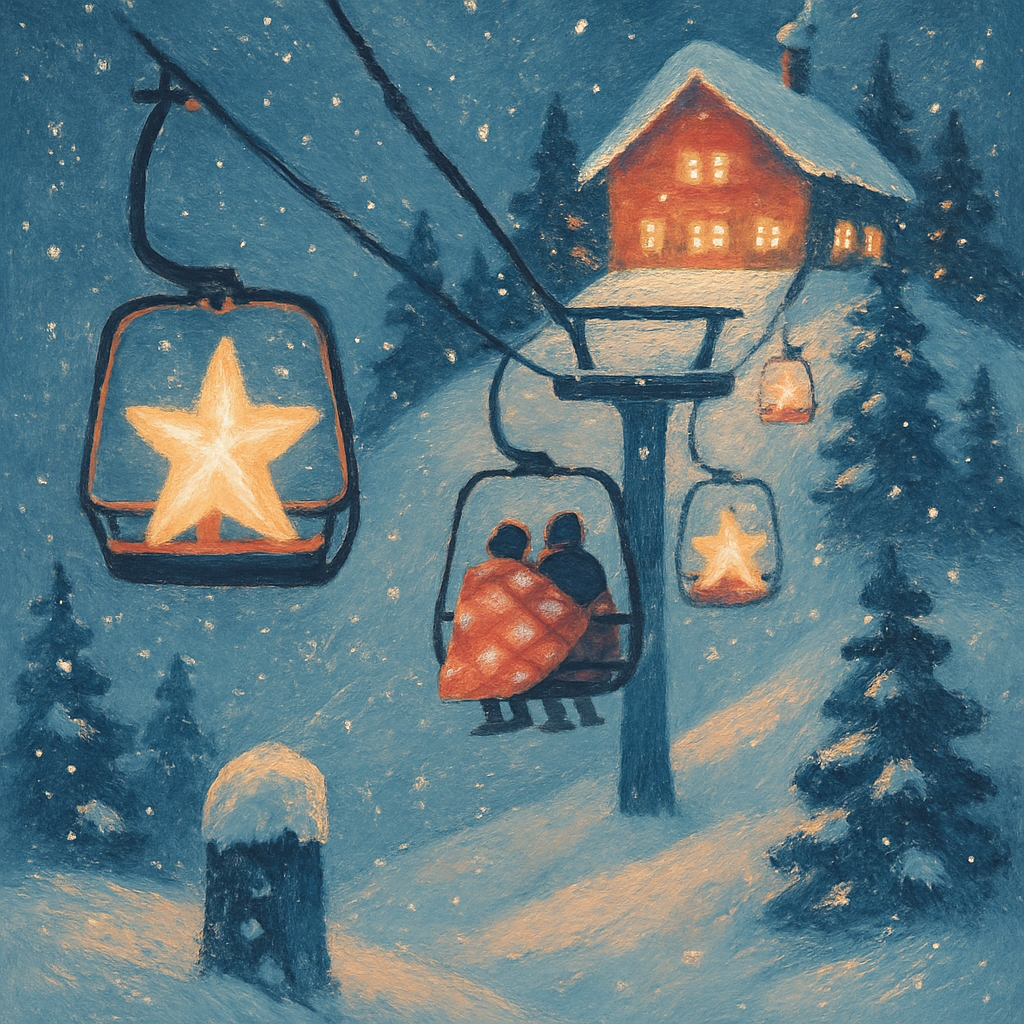 Star Lantern Alpine Lift Numbered painting kits