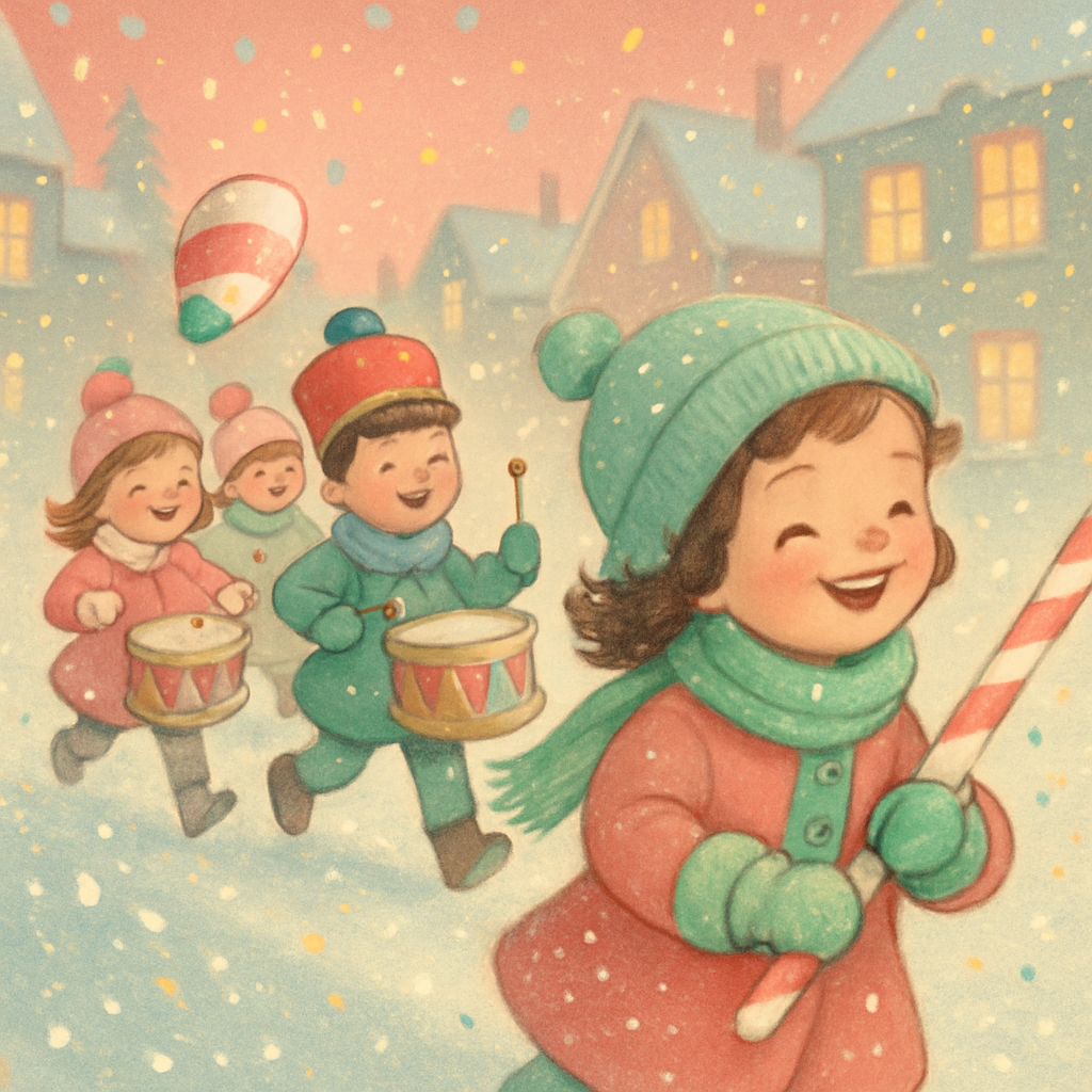 Sugarplum Winter Parade Paint by numbers kits
