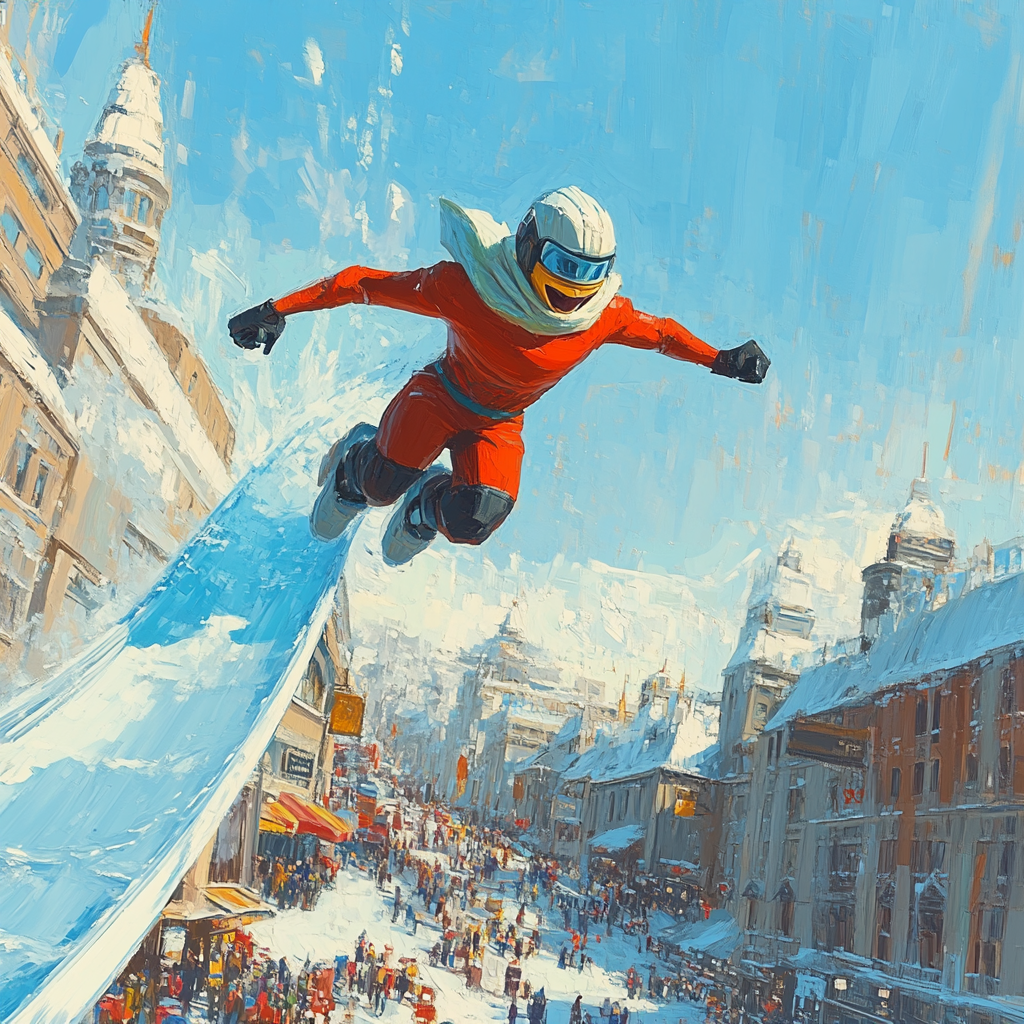 Frozone’s Cool Chase - Disney Inspired Paint by numbers kits