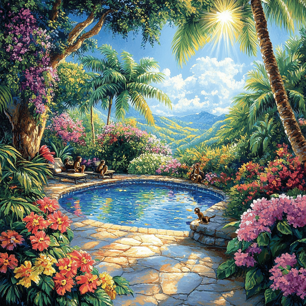 Jasmine’s Oasis Dream - Disney Inspired paint by number