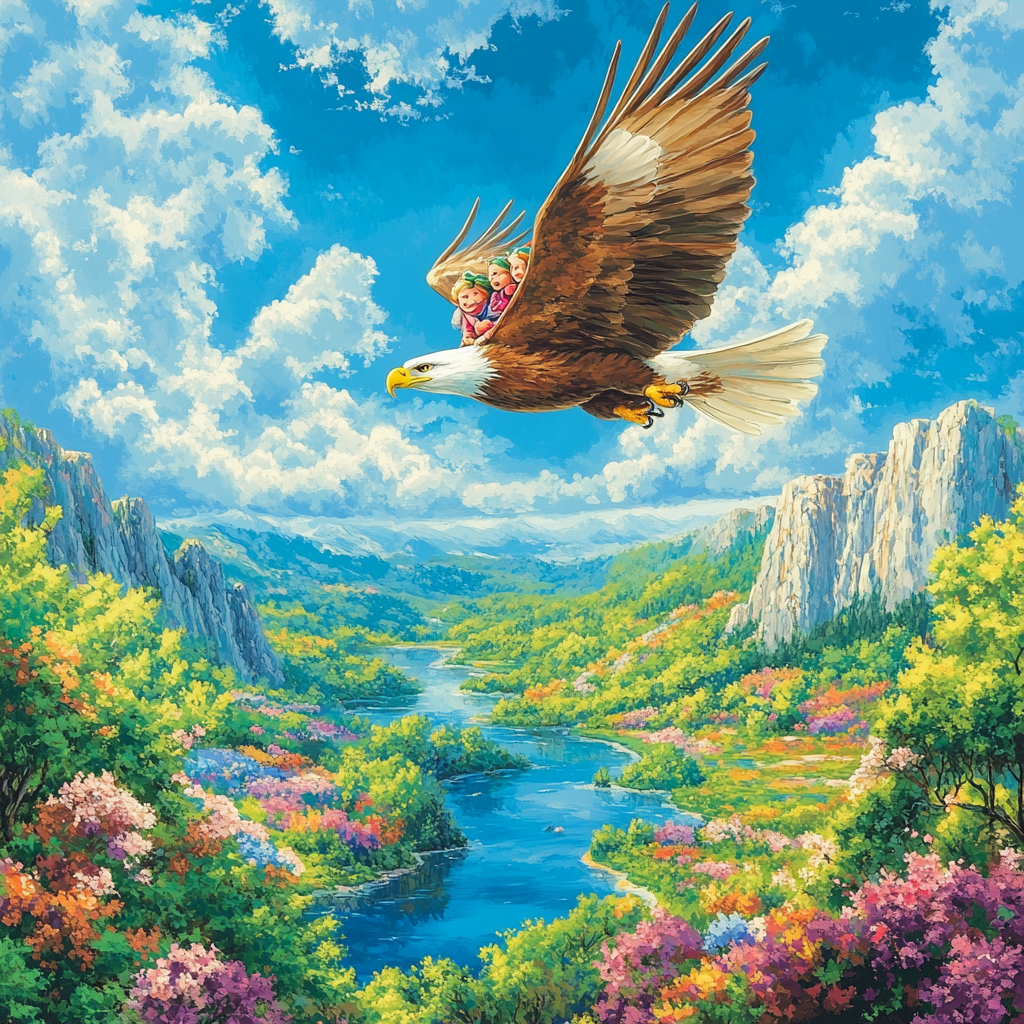 Marahute’s Sky Journey - Disney Inspired paint by numbers