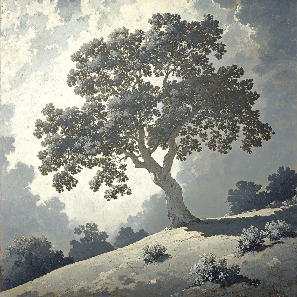 Michelangelo Inspired Tempest Orchard Paint by numbers art