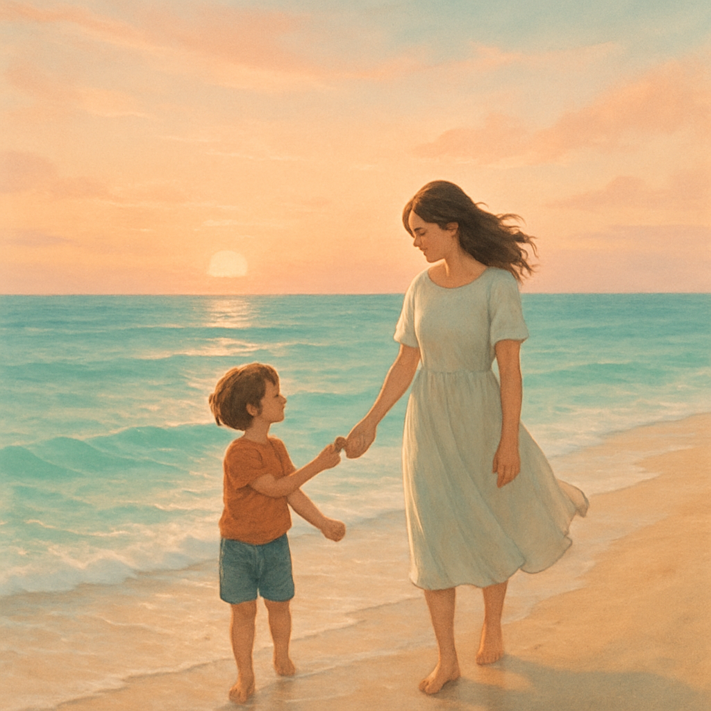 Seashell Thank You Walk Painting by numbers kit