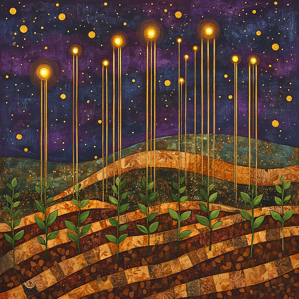 Frida Kahlo Inspired Meteor Shower Seedling Rise paint by numbers