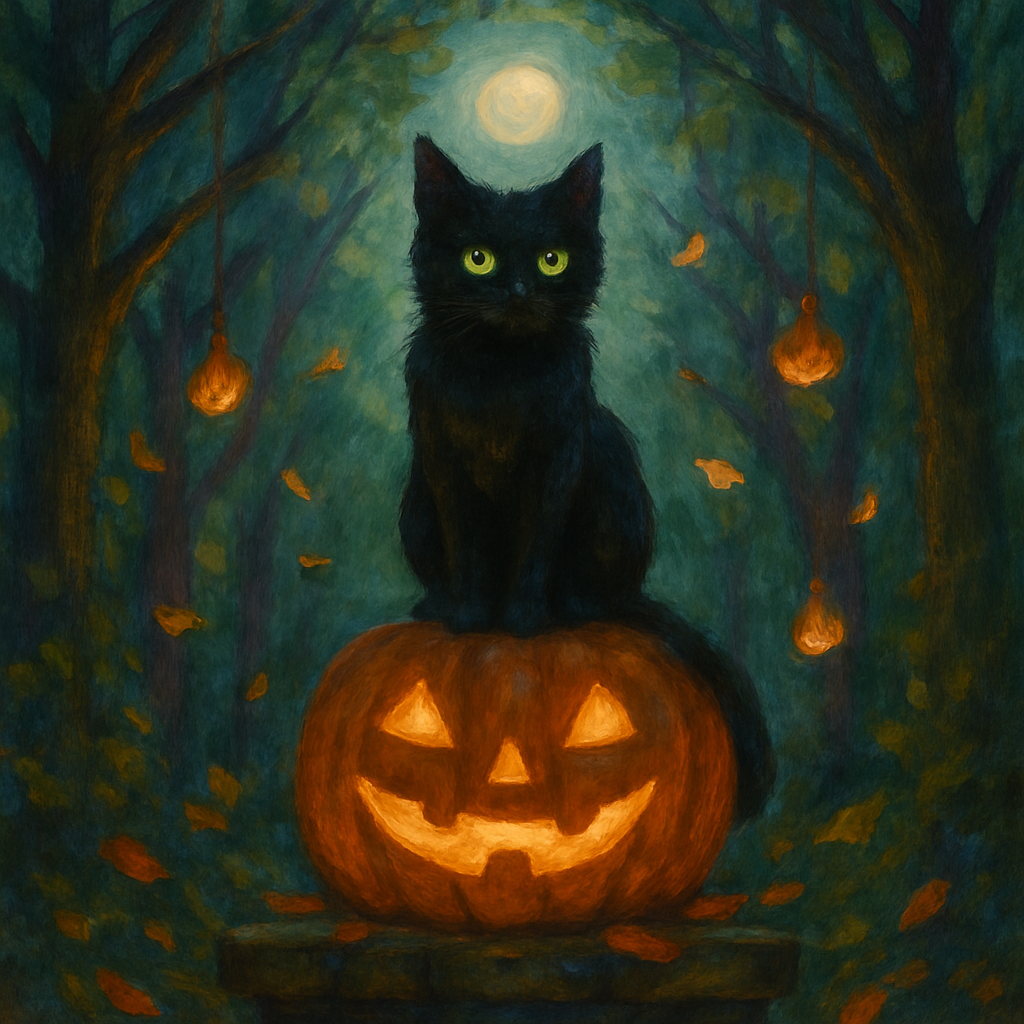 Cathedral Of Autumn Trees Numbered painting kits