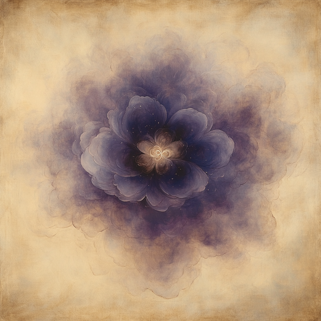 Leonardo Da Vinci Inspired Nebula Garden Painting by numbers kit
