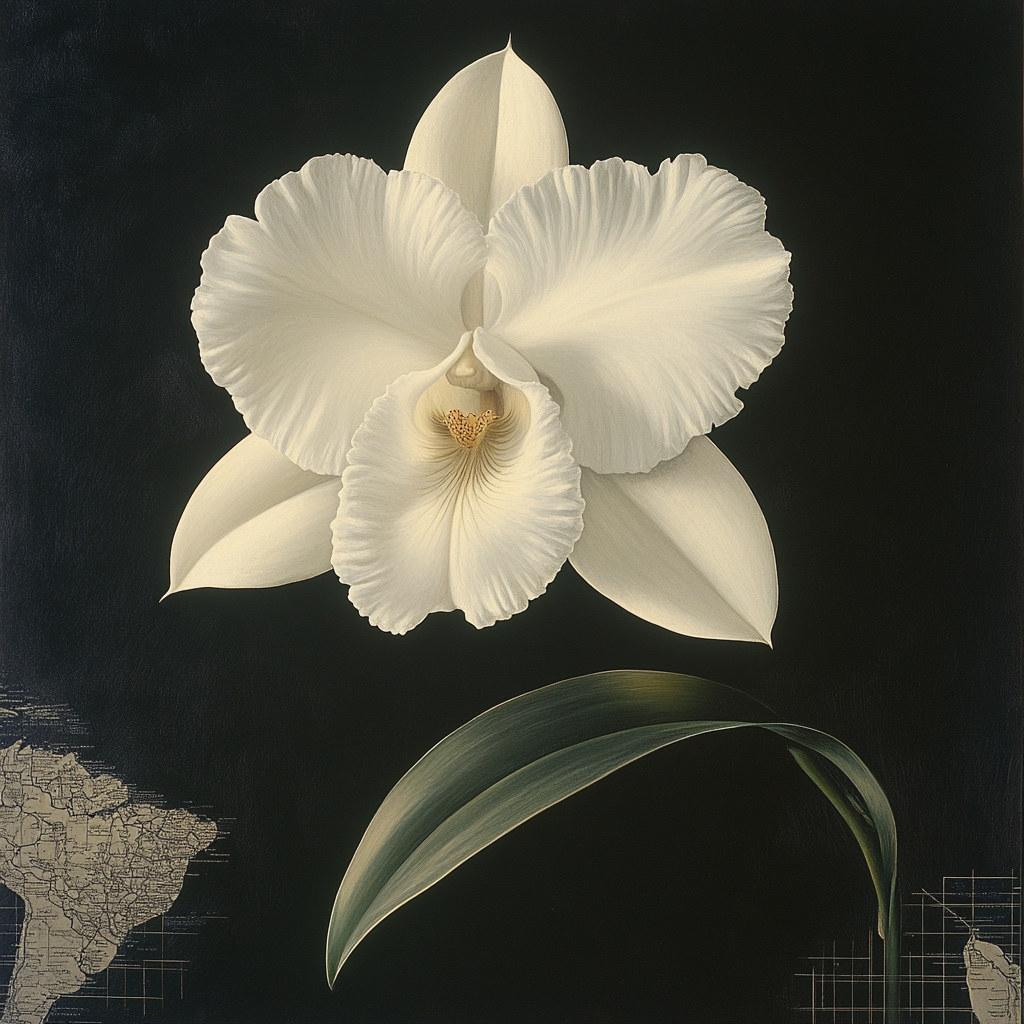 Caravaggio Inspired Aurora Orchid Shadow Paint by numbers kits