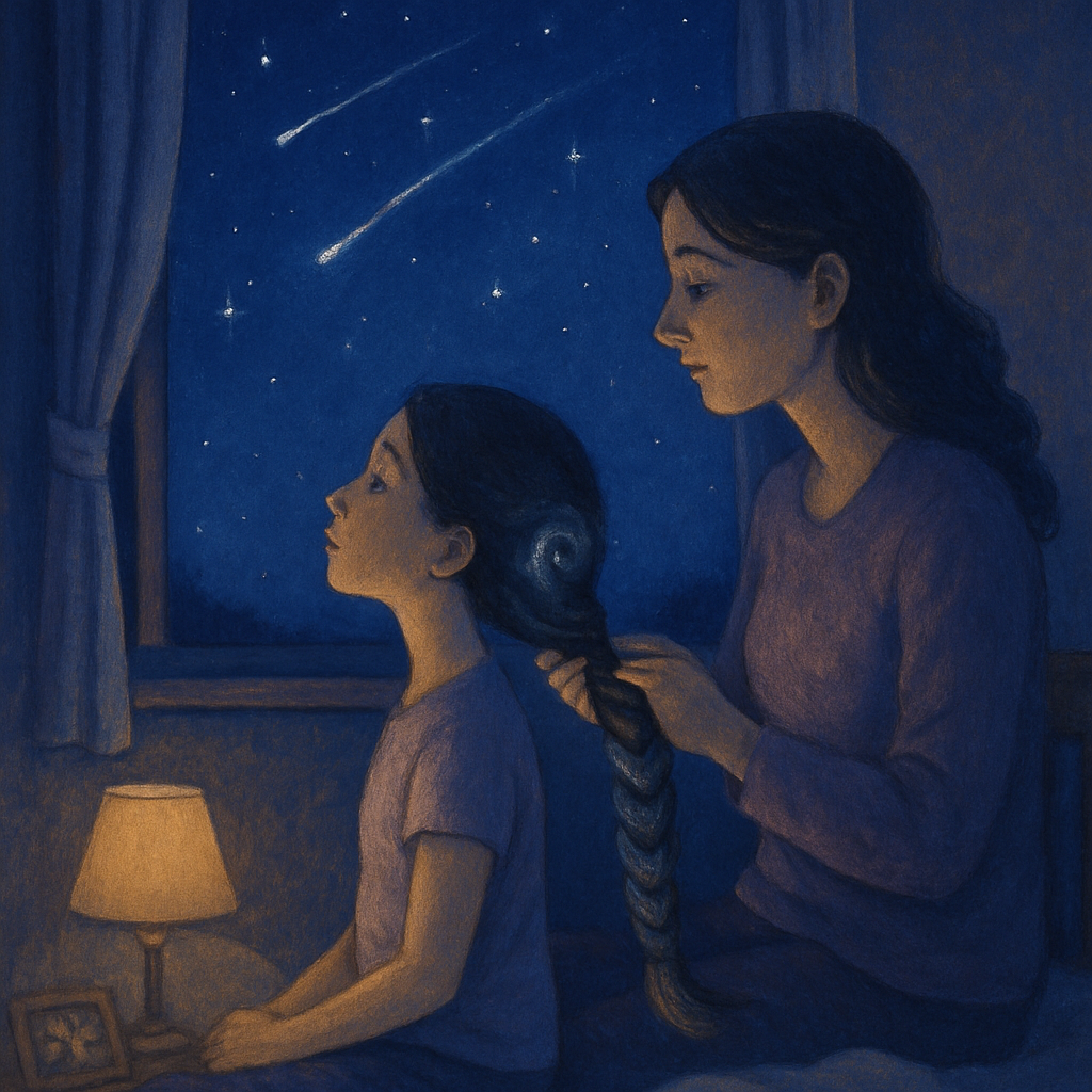 Starlight Hair Braiding Moment paint by number