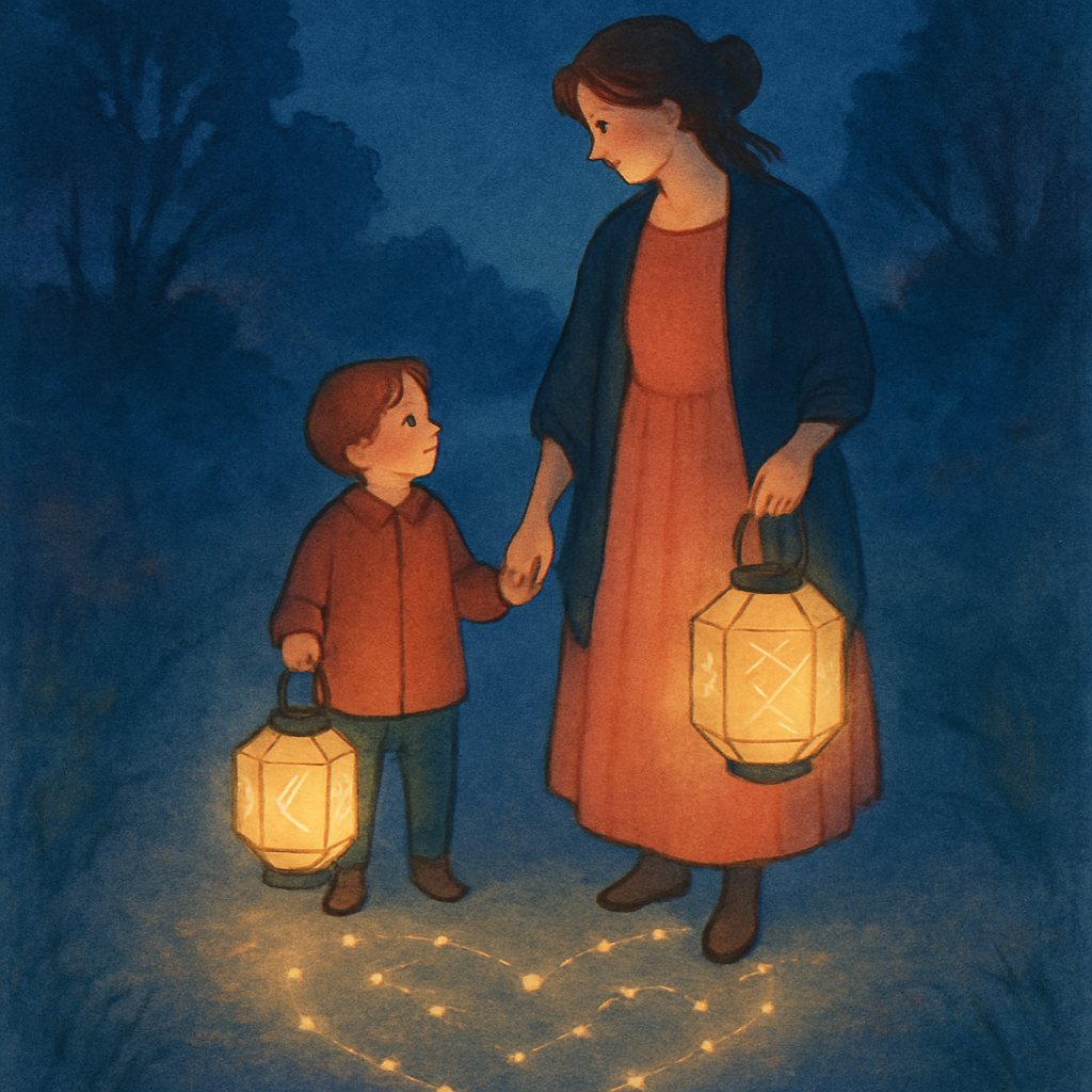 Constellation Lantern Walk Together Numbered painting kits