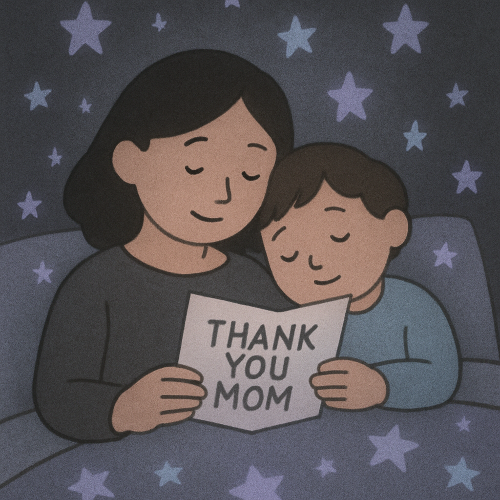 Star Projector Bedtime Thank You Painting by numbers kit