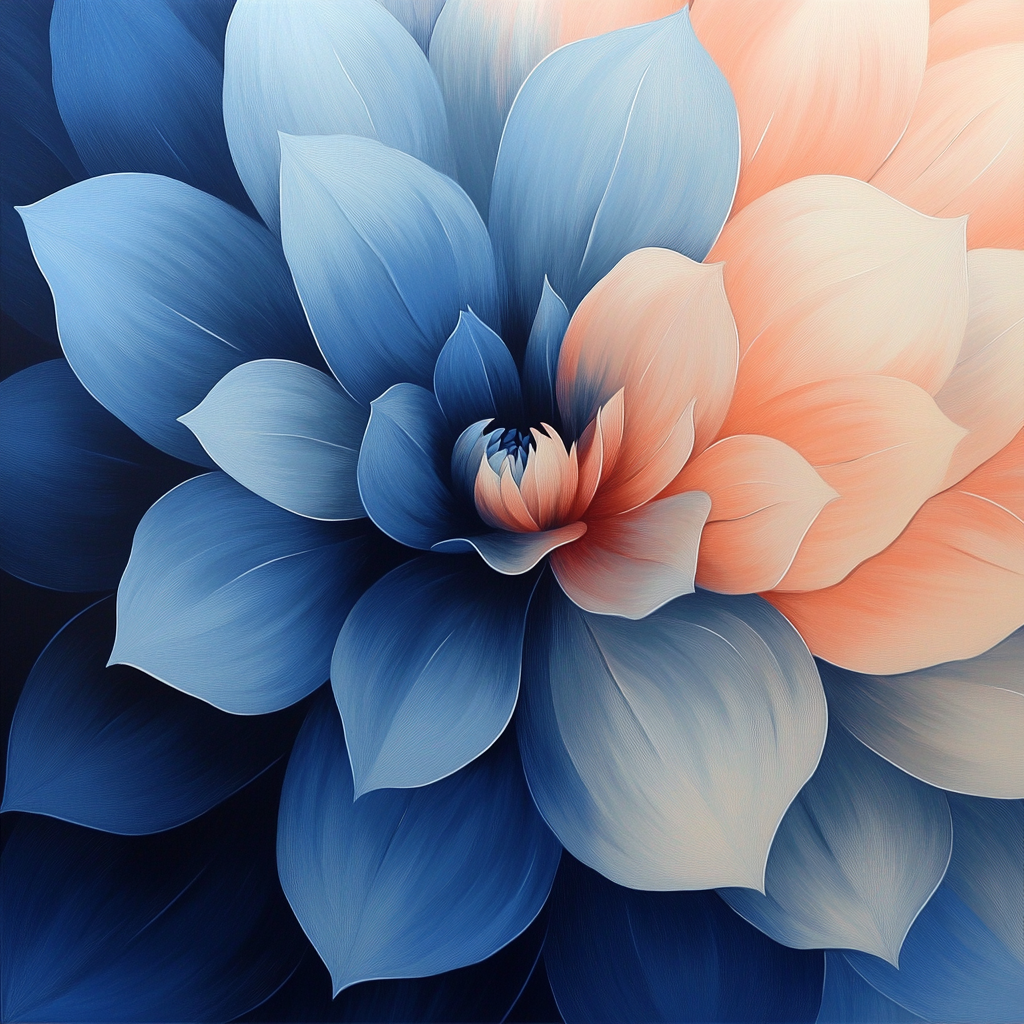 Georgia O’Keeffe Inspired Eclipse Bloom Over Desert Sky painting number kit