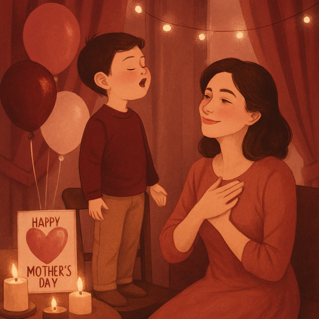 Concert Of Claps For Mom painting number kit