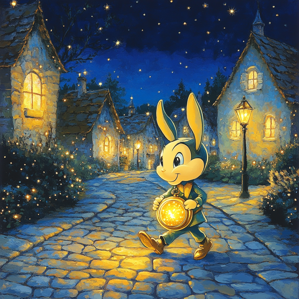 Jiminy Cricket Pocket Watch Stardust Stroll Painting by numbers kit