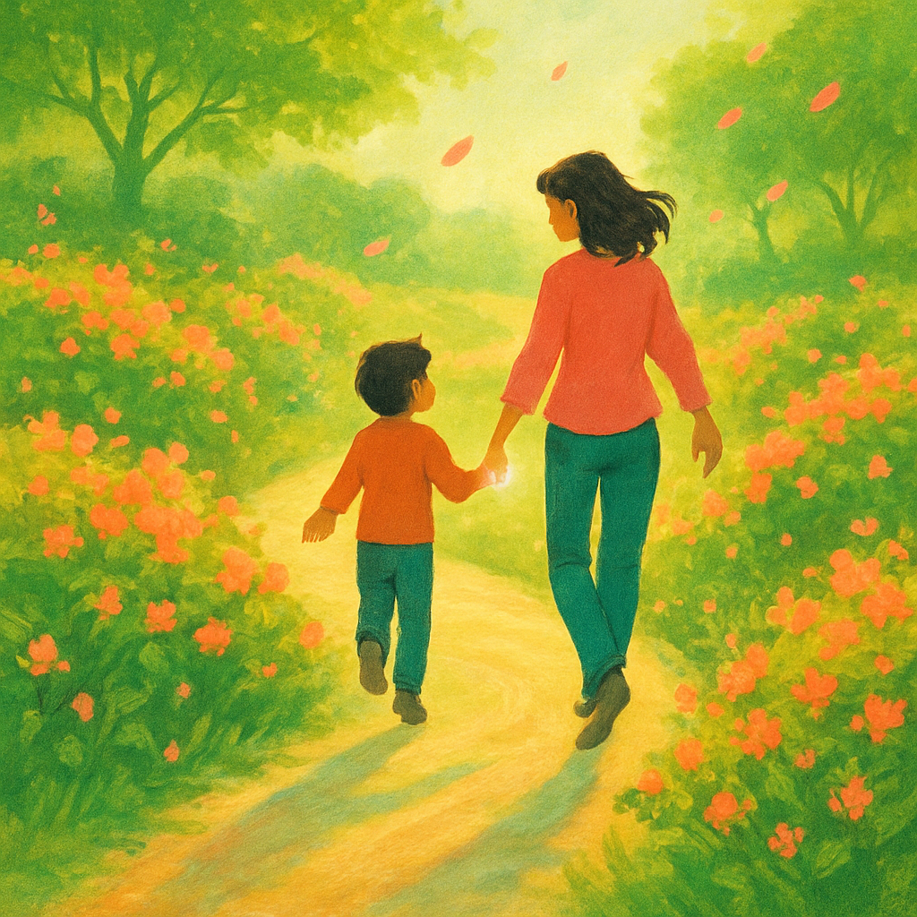 Gravity Garden Handholding Walk Paint by numbers kits