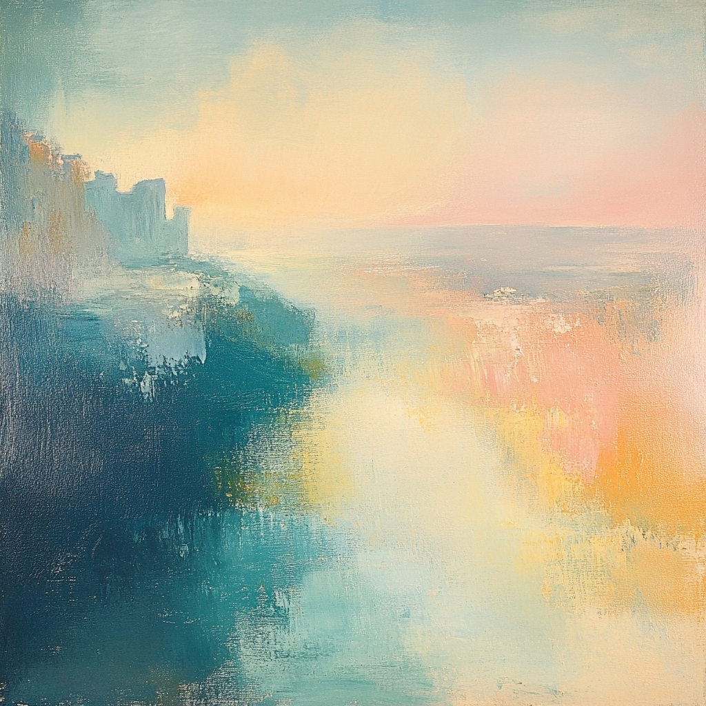 Edgar Degas Inspired Time Dilation Mist Symphony Numbered painting kits