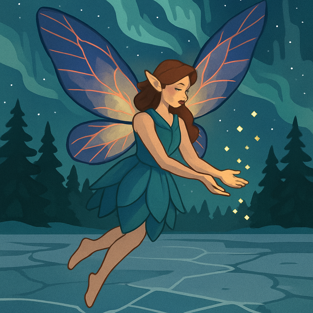 Aurora Ferrying Fairy Lanterns DIY paint by numbers