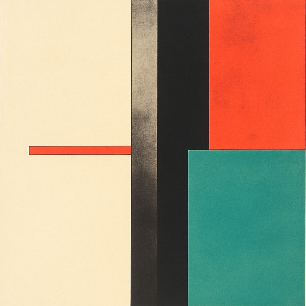 Kazimir Malevich Inspired Cosmic Background Signal Grid DIY paint by numbers