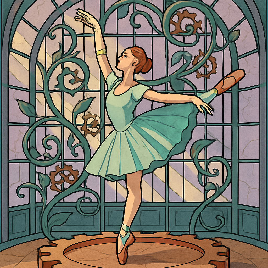 Clockwork Conservatory Ballet Paint by numbers kits