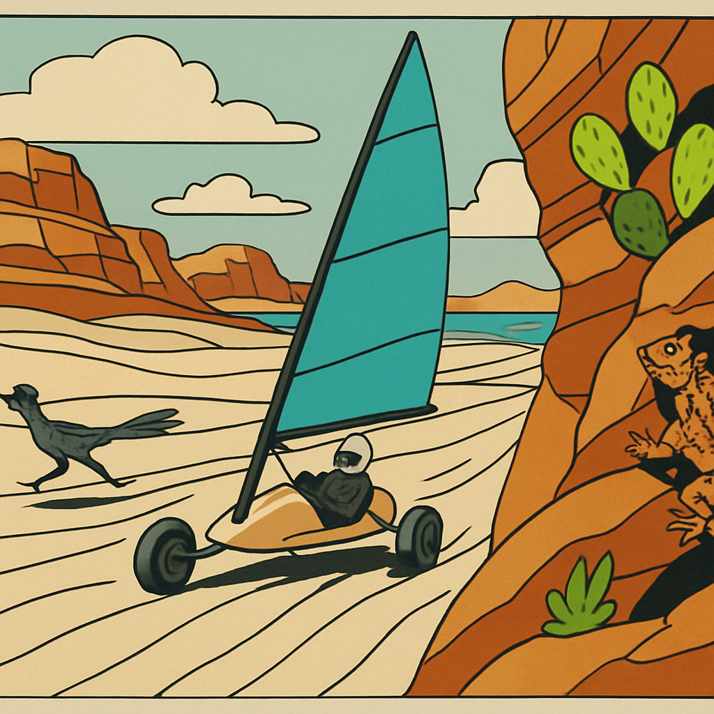 Wind Carved Desert Grade Mirage Racers paint by color
