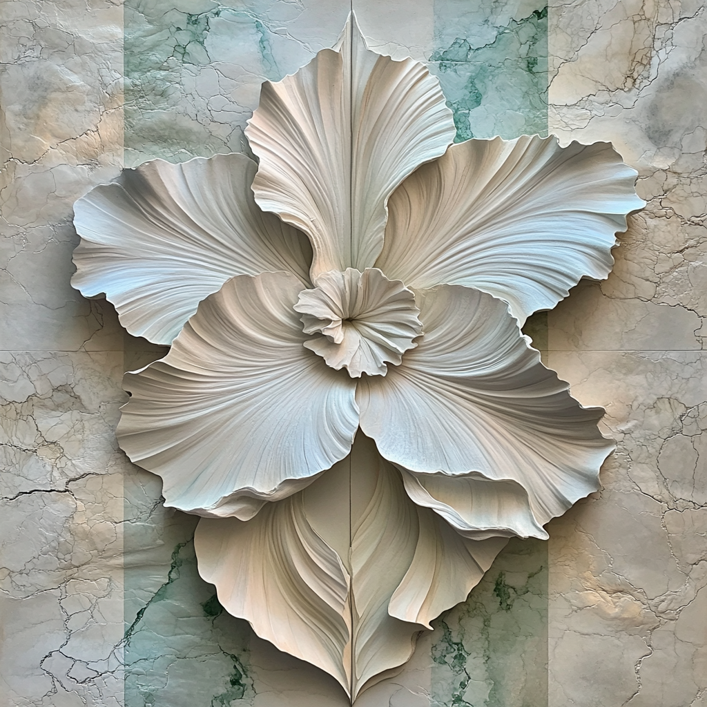 Michelangelo Inspired Nebula Iris Orchid Paint by numbers kits