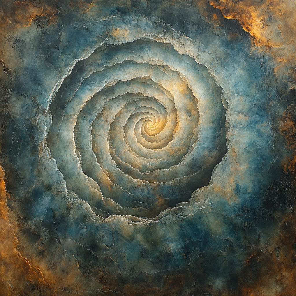 Michelangelo Inspired Nebula Torsion Numbered painting kits