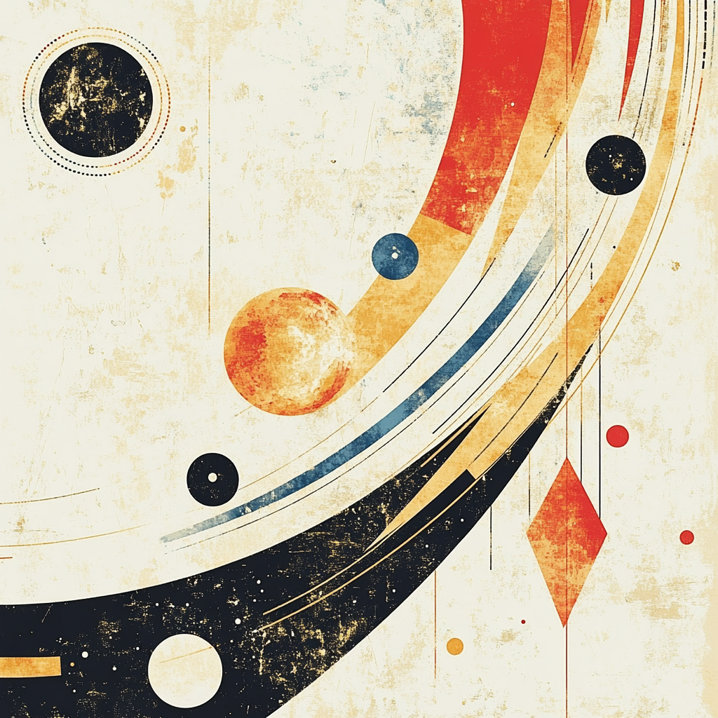 Wassily Kandinsky Inspired Music Of The Solar System DIY paint by numbers