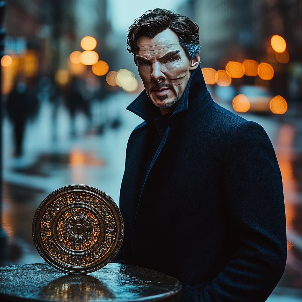 Benedict Cumberbatch: Sorcery In The City Of Second Chances Numbered painting kits