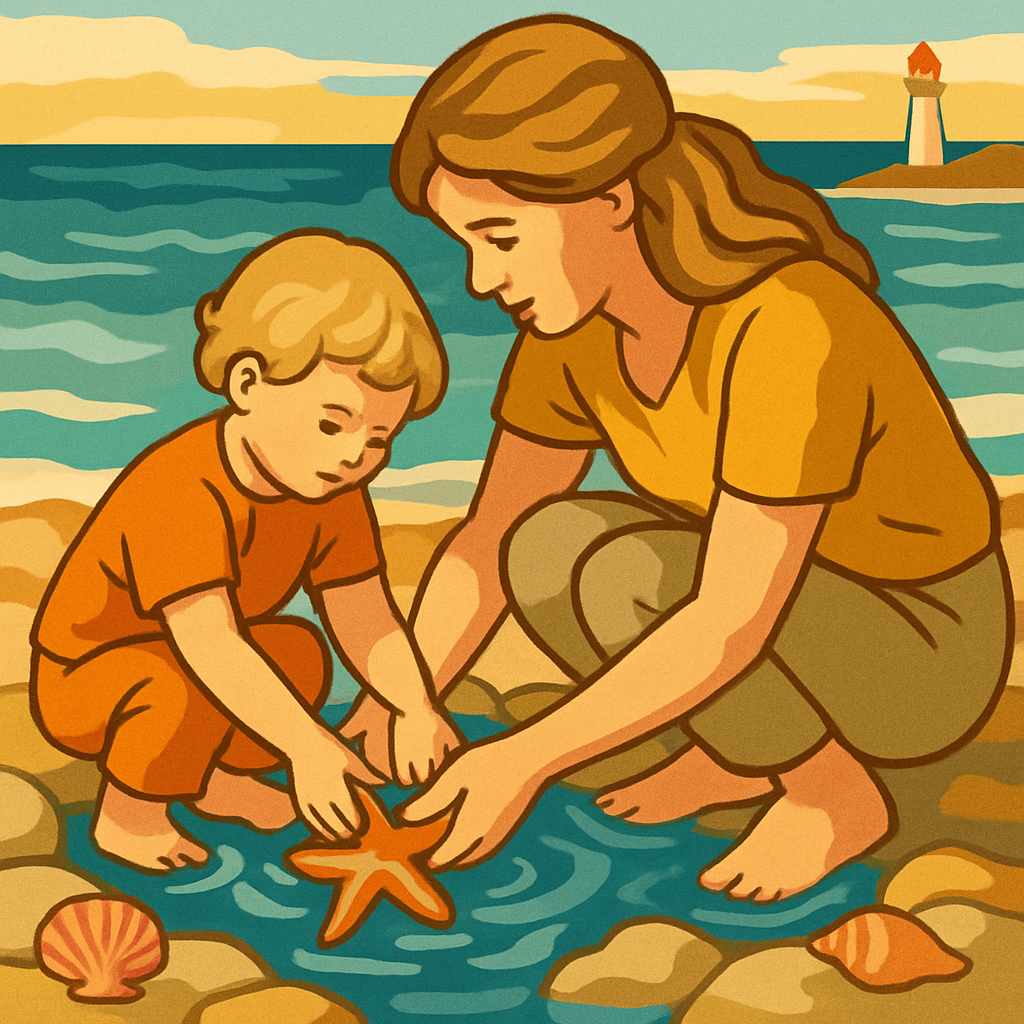 Tidal Garden Mother paint by color