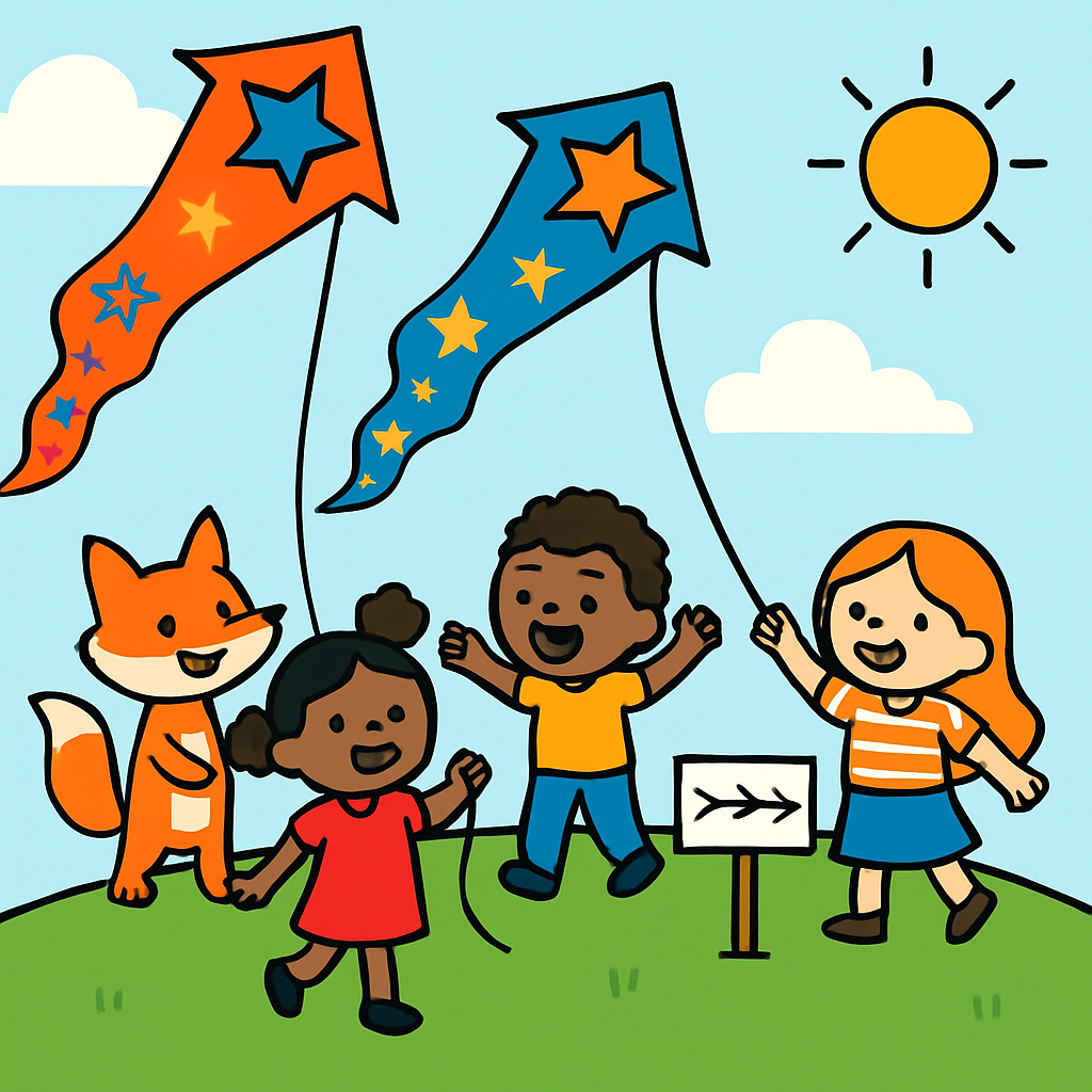 Comet Tail Kite Festival In Cloud Valley Paint by numbers art