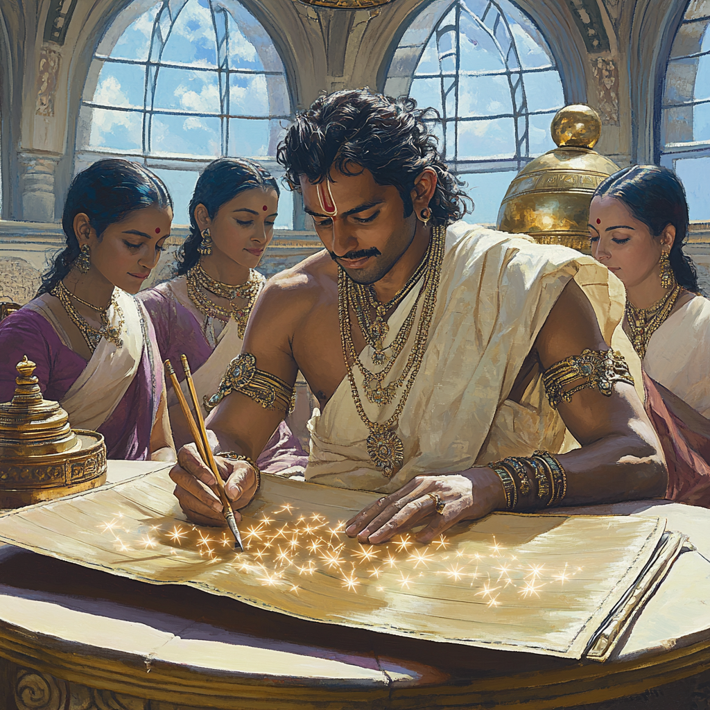Brahma Crafted Star Manuscripts Numbered painting kits