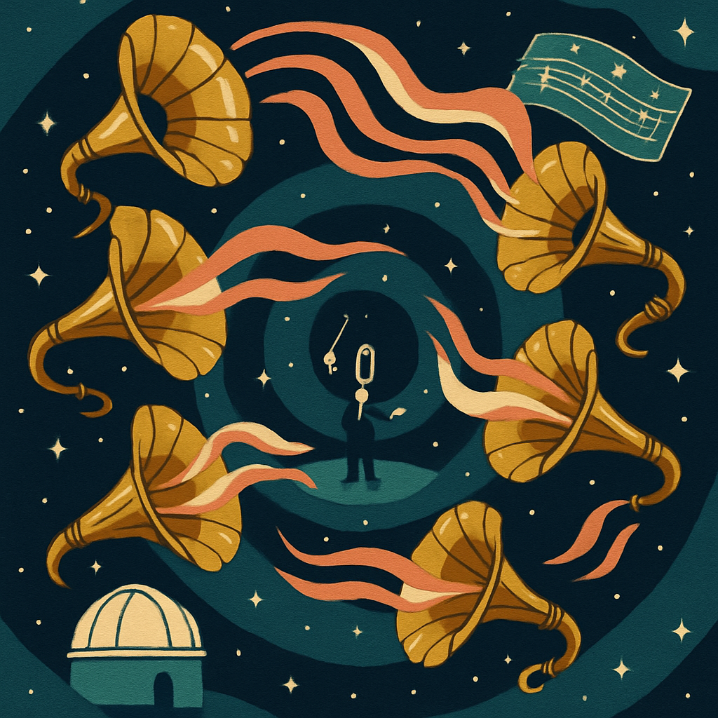 Clockwork Choir In Music Orbit Numbered painting kits