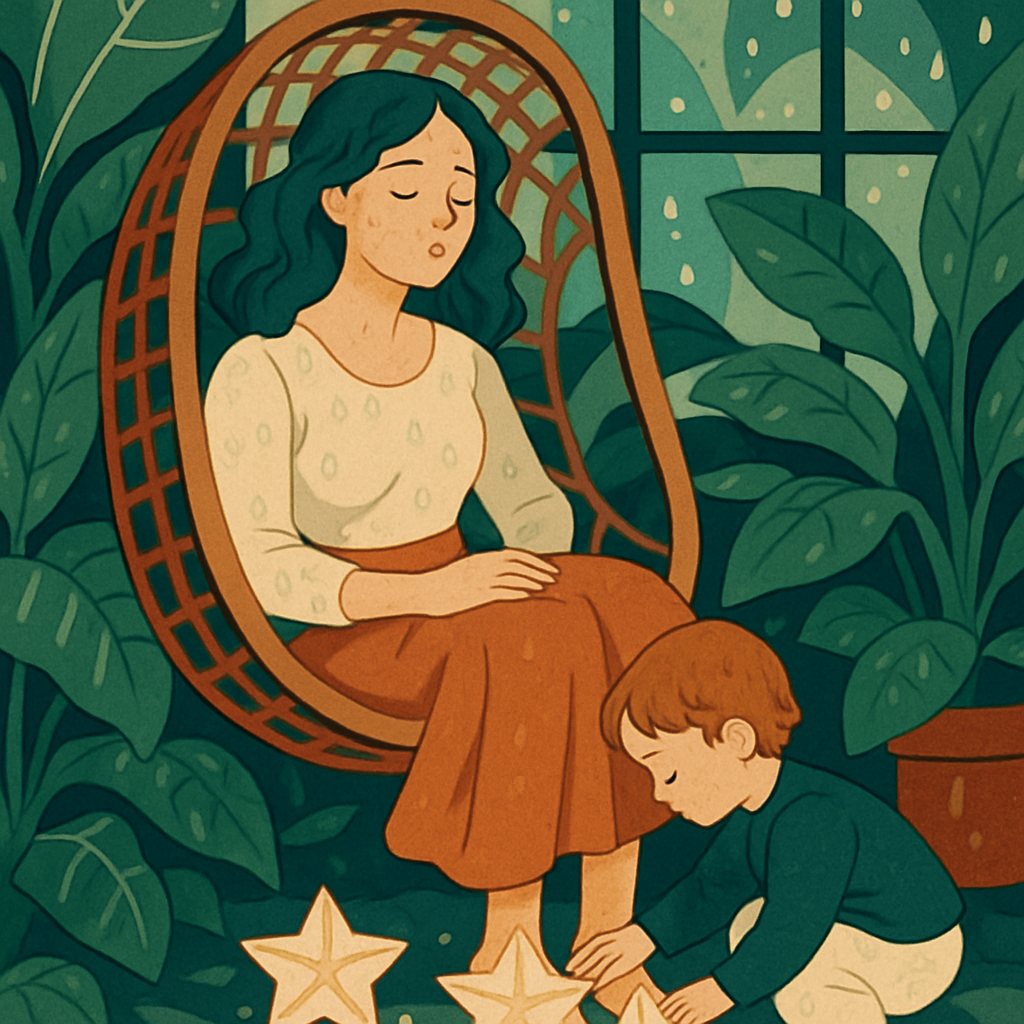 Glasshouse Constellations Mother Lullaby Paint by numbers art