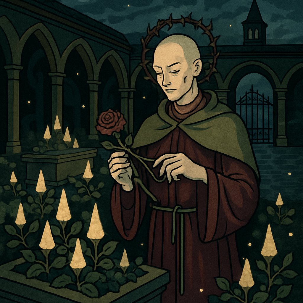 Gothic Crafted Reliquary Garden paint by number