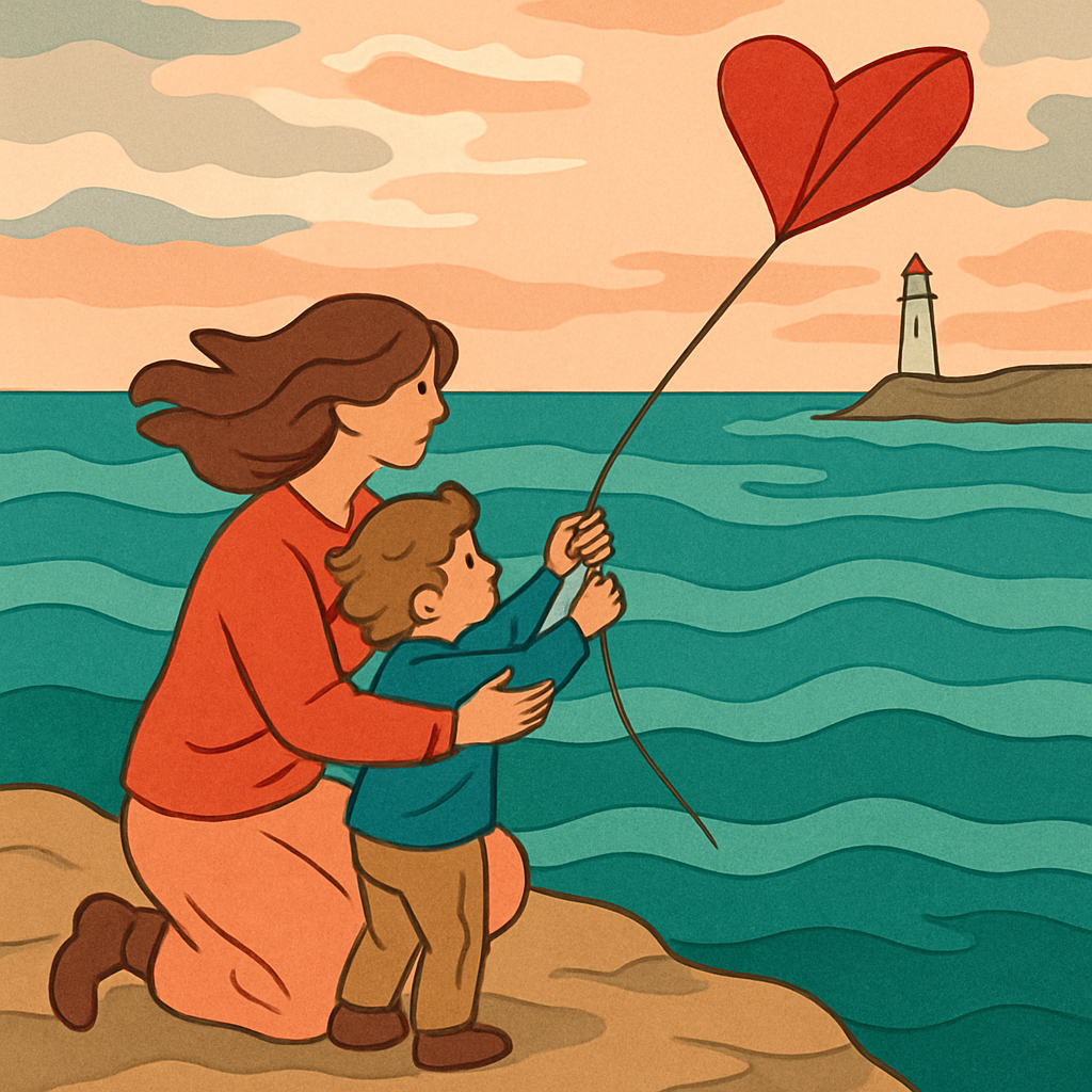 Paper Kites With Motherly Courage paint by numbers