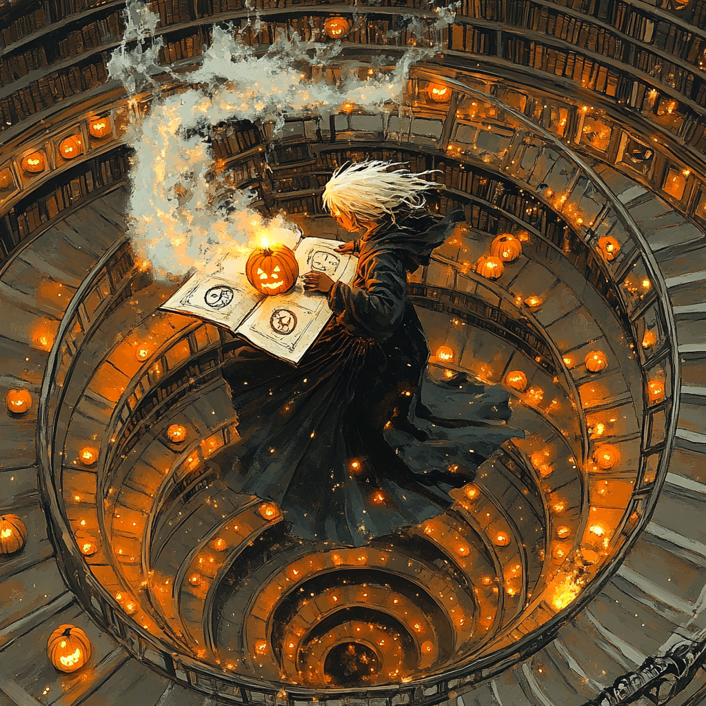 Library Of Living Shadows Haunted paint by color