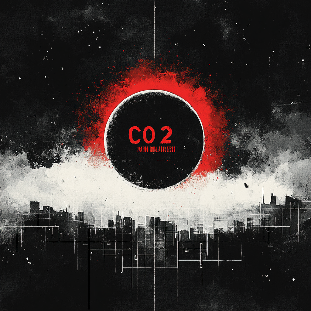 Banksy Inspired Carbon Eclipse Manifesto Number painting