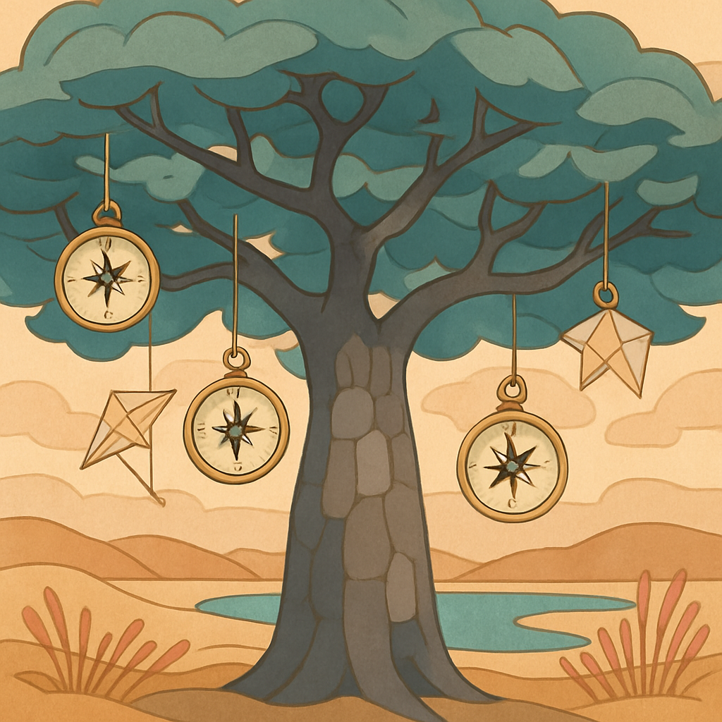 Clockwork Canopy Tree Atlas paint by color
